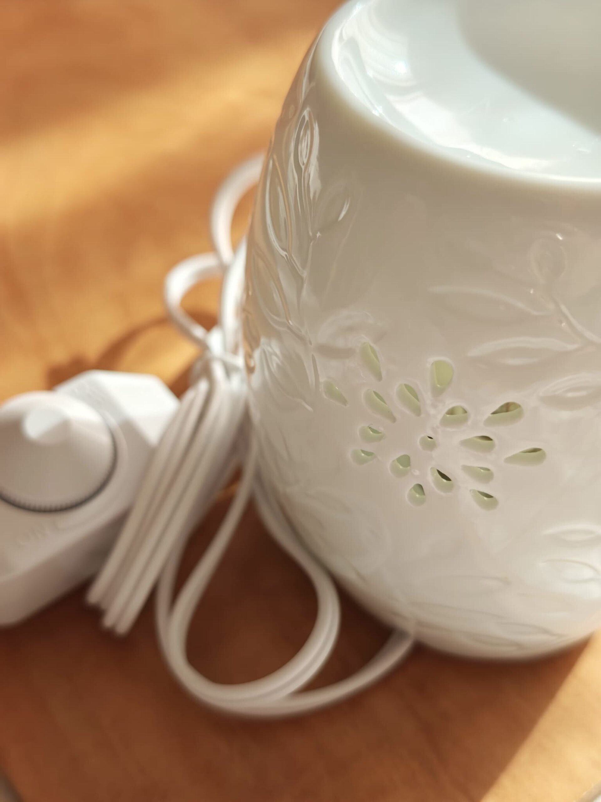 Quemador eléctrico flor de luz. - 5