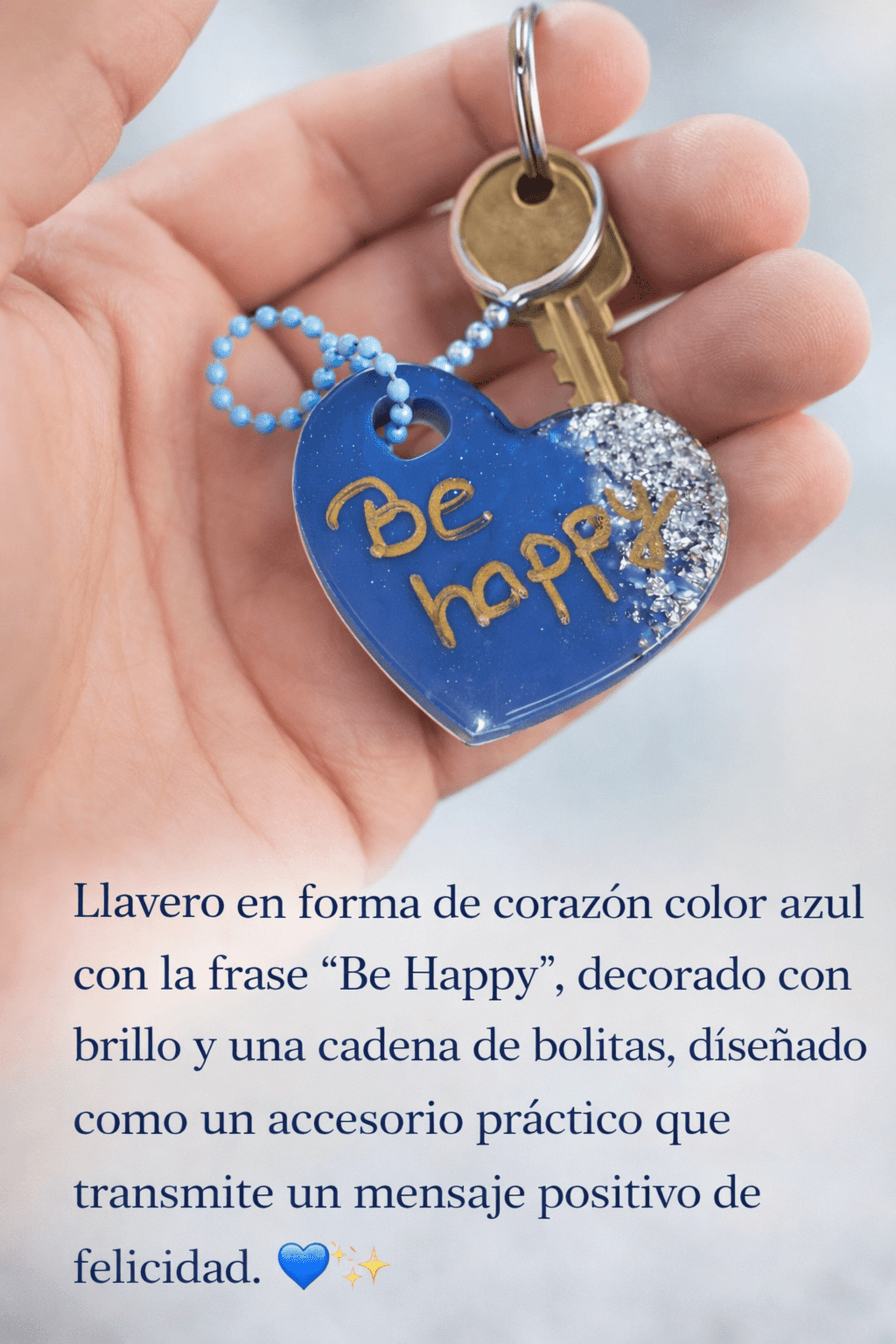 Llavero en forma de corazón. - 1