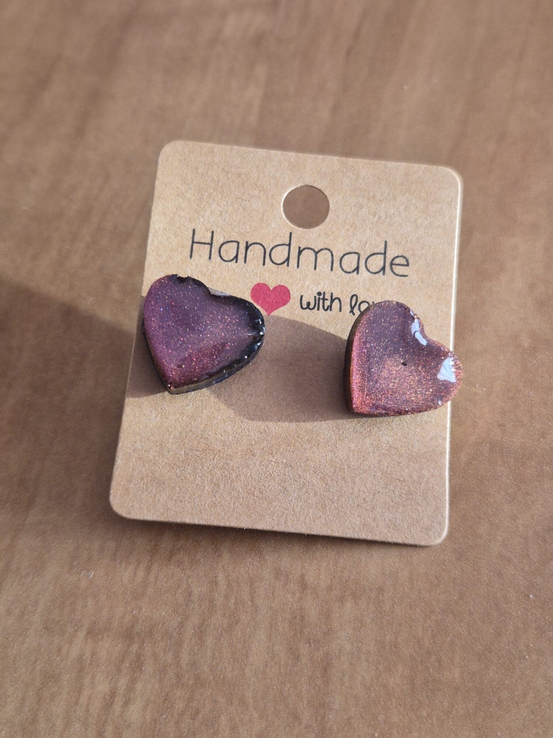 Pendientes corazón. - 12
