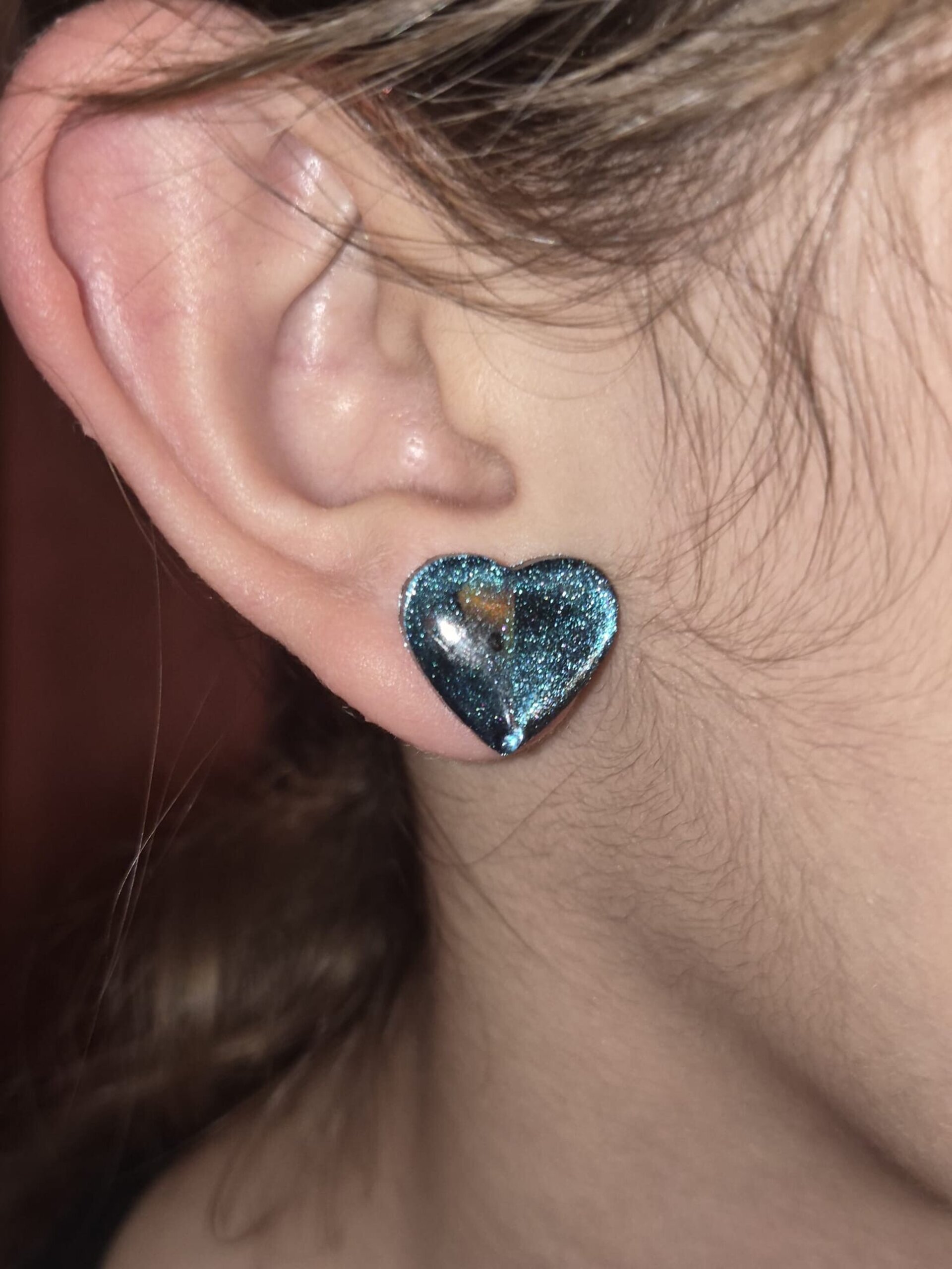 Pendientes corazón. - 7