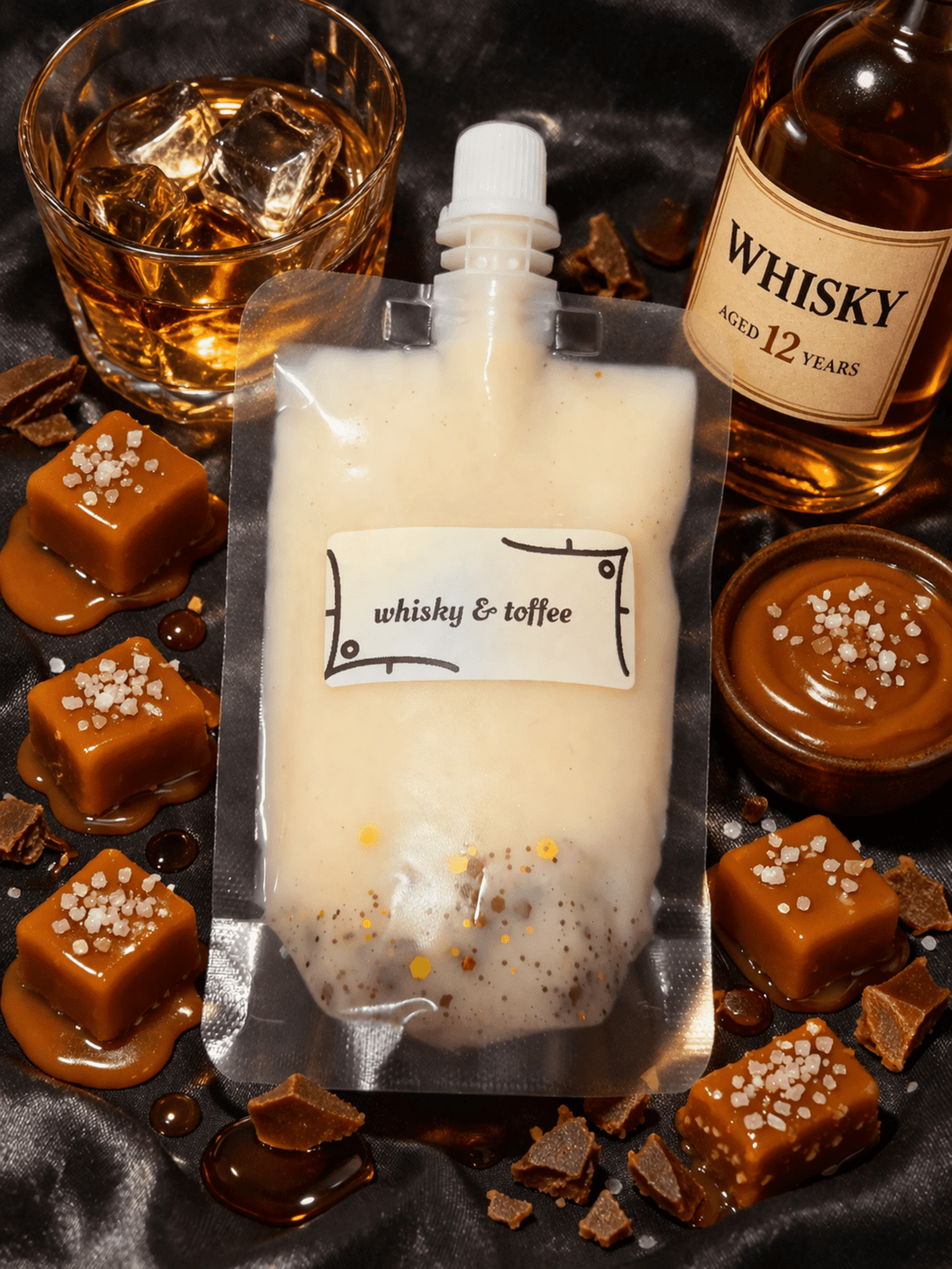 Wax Melt Exprimible whisky y toffee - 1